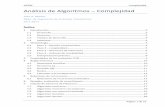 Análisis de Algoritmos – Complejidadpepe/doc/adsw/tema1/Complejidad.pdf · 2018-01-14 · ADSW complejidad Página 5 de 31 2 Metodología Para enfocar la comparación de algoritmos