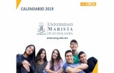 Reinicio de labores - Universidad Marista de Guadalajaraumg.edu.mx/portal/wp-content/uploads/2019/03/Plantilla-calendario-2019-II-2.pdf · del primer parcial Reunión general para
