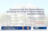 EVALUACIÓN DE RESIDENTES: MODELO ACTUAL Y PROPUESTAS …residentes.aefa.es/wp-content/uploads/2016/10/... · 2016-10-17 · EVALUACIÓN V Reunión de Residentes. VI Congreso Nacional