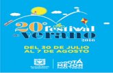 20º Festival de Verano · Festival de Verano, el evento de más alto impacto que se realiza para celebrar el cumpleaños de Bogotá. Ven, disfruta de toda la programación en el