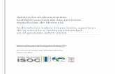 ADDENDA Categorización de las revistas españolas de Historia. …digital.csic.es/bitstream/10261/103402/4/Add DT ISOC 2014... · 2016-05-11 · Addenda al documento Categorización