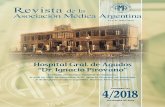 Hospital Gral. de Agudos “Dr. Ignacio Pirovano”neumo-argentina.org/images/revistas/revista_ama_n4_2018.pdf · la de fiebre amarilla (1871). Fue un sobresaliente profe-sor de histología
