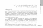 CARTA DE ISAÍAS DE GAZA F...lar, del manuscrito Karakallos251, que contiene una numerosa colección de apotegmas de Isaías. Después de una formación cenobítica en Nitria y Kellia,