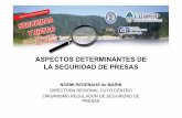 ASPECTOS DETERMINANTES DE LA SEGURIDAD 2DA. PARTE …hispagua.cedex.es/sites/default/files/hispagua_documento/... · 2011-10-13 · la frecuencia de la toma de datos es mucho menor