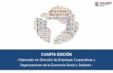 CUARTA EDICIÓN - Escuela de Economía Social · En el año 2002 la Confederación de Entidades para la Economía Social de Andalucía (CEPES-A) y la Federación Andaluza de Empresas