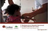 caritasvenezuela.orgcaritasvenezuela.org/wp-content/uploads/2017/12... · *Caritas SAMAN Monitoreo de la Situación Nutricional en Niños Menores de 5 años VENEZUELA: Distrito Vargas,
