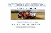 ESCUELA G 36 - Comunidad Escolar · 2018-08-01 · de esa región. Su sucesor Topa Inka Yupanki termina de conquistar a los señores aymara y extiende su dominio sobre el noroeste