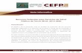 Nota Informativa - cefp.gob.mx · Nota Informativa 29 de enero de 2020 . 1 Centro de Estudios de las Finanzas Públicas Marco de Referencia En México, el sector salud brinda atención