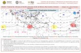 Boletín Tropical No. 136 para el Pacífico Oriental, Golfo de México, Mar Caribe y ... · 2019-10-15 · magnitud del viento sostenido. Puntos de origen de los Ciclones Tropicales