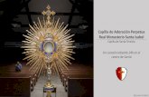 Capilla de Adoración Perpetua Real Monasterio Santa Isabel · En el primer trimestre de 2017 se inaugurará en Barcelona una Capilla de Adoración Perpetua en el Real Monasterio