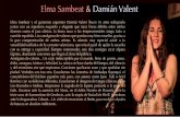 Elma Sambeat & Damián Valentelmasambeat.com/elma-sambeat-dossier-duo-damian-valent.pdf · 2019-12-11 · Elma Sambeat & Damián Valent Elma Sambeat y el guitarrista argentino Damián