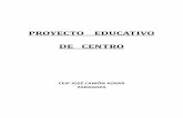 PROYECTO EDUCATIVO DE CENTRO - CATEDUceipcamonaznar.catedu.es/wp-content/uploads/2016/09/PEC-2015-2016.pdf · El Proyecto Educativo de Centro (PEC) pretende ser un documento que recoja