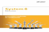 Motores - Isulmed · Conozca Stryker La última innovación Cuatro soluciones especiales, todas en la familia System 8 Sistema de recambio de cotilos EZout El motor completo que permite