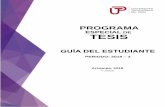 ESPECIAL TESIS - UTP Sede Arequipa · de los bachilleres de la Universidad Tecnológica del Perú (UTP) de la sede Arequipa en el marco de su cultura de aprendizaje. La presente guía
