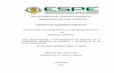 DEPARTAMENTO DE CIENCIAS ECONÓMICAS ADMINISTRATIVAS Y …repositorio.espe.edu.ec/bitstream/21000/9513/1/T-ESPEL... · 2016-07-22 · ii UNIVERSIDAD DE LAS FUERZAS ARMADAS - ESPE