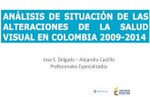 Presentación de PowerPoint - MinSalud · Resumen: prevalencias de las alteraciones visuales. Colombia 2009-2014 24/05/2017 24 Morbilidad atendida Año 2009 Año 2010 Año 2011 Año