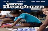 No. 84 – Abril 2015 · manual de estilo y los requerimientos de verificabilidad se pueden leer en el sitio web, en los enlaces subrayados. ISSN 2164-4268, Revista de Temas Nicaragüenses,