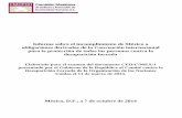 Informe sobre el incumplimiento de México a obligaciones derivadas de …tbinternet.ohchr.org/Treaties/CED/Shared Documents/MEX... · 2015-01-29 · Informe sobre el incumplimiento