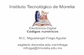 Instituto Tecnológico de Moreliasagitario.itmorelia.edu.mx/mfraga/materias/digital/repaso.pdfFormato de punto flotante IEEE 754-1985 Un numero V se representa por los campos s, M