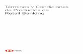 Términos y Condiciones de Productos de Retail Banking · 2018-09-28 · Página 4/58 | 30197008BC. Versión 09/2018. Definiciones Comunes Los términos definidos en los presentes