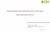 Presentación de PowerPoint - citarea.cita-aragon.escitarea.cita-aragon.es/citarea/bitstream/10532/2445/1/2013_256.pdfOportunidades de exportación en los mercados internacionales