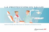 LA PROTECCIÓN ES SALUD - Zhermack · 2019-08-29 · MICROORGANISMOS INVISIBLES, RIESGOS REALES En la práctica odontológica cotidiana, el riesgo de transmitir infecciones es muy
