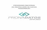 PROGRAMA NACIONAL DE PROTECCIÓN DE DATOS PERSONALESproyectos.inai.org.mx/pronadatos/images/Doctos/Propuesta... · 2017-12-20 · de un proceso de aprendizaje institucional, a través