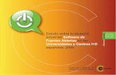 Estudio sobre la situación actual del Software de Fuentes ... · de fuentes abiertas en las Universidades españolas, mediante la cual hemos obtenido una imagen completa sobre el