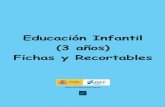 Educación Infantil (3 años) Fichas y Recortablesceipdiegodecolmenares.centros.educa.jcyl.es/sitio/upload/... · 2012-04-30 · fichas y recortables ¡ no ! ¡ sÍ !.bng zb qvfeft