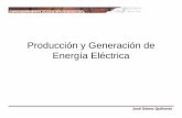 Producción y Generación de Energía Eléctrica · Turbinas de Gas • Turbina a gas: La generación de energía eléctrica en las unidades turbogggpas se logra aprovechando directamente,