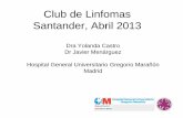 Club de Linfomas Santander, Abril 2013 · MYC sí tiene partners alternativos a genes de Igs • Leukemia (2007) 21, 515–523. • Mapping of MYC breakpoints in 8q24 rearrangements