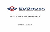 REGLAMENTO PRIMARIA - EdunovaPara los fines de este reglamento se entiende como Personal Escolar al conjunto de personas físicas, que cumpliendo con las disposiciones normativas vigentes