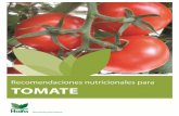 Recomendaciones nutricionales para - Haifa Group · 2018-04-25 · 3.3 Síntomas de deficiencias nutricionales ..... 13 3.4 Estándares de análisis de hoja ... En suelos ligeros