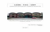 LEME - FAU UNT · 2017-03-29 · El LEME, órgano académico de la FAU – UNT, donde se desarrollan los tres aspectos fundamentales en los que se basa la formación universitaria,
