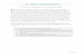El BEit HaKnEsEt - OLAMI Resourcesnleresources.com/wp-content/uploads/2012/07/BeitHaKneset...Rambam (Maimónides), Hiljot Tefilá (Las Leyes de la Plegaria) 11:1 – La definición