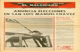 ~10 ANU CIA ELECCIONES SA LUIS MANUEL CHAVEZ...Vol. VII, No. 12 ~10 ANU CIA ELECCIONES E SA LUIS MANUEL CHAVEZ Una joven animada y orgullosa vuela la bandera del aguila negra ha los