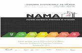 NAMA apoyada para la Vivienda Nueva en México Acciones de ... · vivienda en México fue fortalecido con el NAMA de vivienda nueva sustentable, permitiendo avanzar en la complejidad