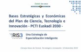 Bases Estratégicas y Económicas del Plan de Ciencia ......incorporando la triple transición tecnológico-digital, energético-medioambiental y demográfico-social. 7. Incorporación