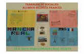 TRABAJOS DE SOCIALES: ALUMNOS BILINGÜE FRANCÉS · 2016-02-25 · Aprovechamos la ocasión para desearle loAprovechamos la ocasión para desearle lo mejor a la profesora de español