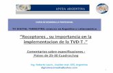 “Receptores su importancia en la TVD Tcomunicacioneselectronicas.com/AFCEA/Lauro.pdf · “Receptores , su importancia en la implementacion de la TVD‐T .” Comentarios sobre