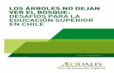 LOS ÁRBOLES NO DEJAN VER EL BOSQUE · 2019-07-10 · 3 LOS ÁRBOLES NO DEJAN VER EL BOSQUE: desafíos de la educación superior en Chile AEQUALIS Los documentos son editados por