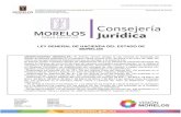 Coordinación Estatal de Protección Civil Morelos - …...Gobierno del Estado de Morelos, publicada en el Periódico Oficial “Tierra y Libertad” No. 4940 de fecha 2011/12/21.
