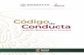 Código - gob.mx...rigen al Instituto Mexicano de la Juventud, de conformidad con los lineamientos establecidos por la Secretaría de la Función Pública (SFP), el Código de Conducta