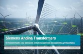 Siemens Andina Transformers - congresodeenergia.comcongresodeenergia.com/wp-content/uploads/2019/06/Conferencia-Avances-Tecnologicos-Ing...Page 5 Fredy Andrés Murcia / Transformadores