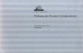 Tribuna de Jóvenes CompositoresJORGE FERNANDEZ GUERRA (Madrid, 1952), fue seleccionado en la I Tribuna de Jóvenes Compositores con su obra Tres Noches, escrita en 1981 y estrenada