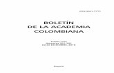 BOLETÍN DE LA ACADEMIA COLOMBIANA...rario de la corporación don Belisario Betancur Cuartas. Que don Belisario Betancur Cuartas, nació en Amagá (Antioquia), en el año de 1923.