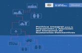 Política Integral - MinSalud · 2019-04-15 · Que la Ley 1566 de 2012, reconoce, de una parte, que el consumo, abuso y adicción a sus-tancias psicoactivas, lícitas o ilícitas,