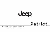 2014 Jeep Patriot Owner's Manual...este vehículo de manera segura, puede ocasio-nar una colisión, la volcadura del vehículo y lesiones graves o fatales. Conduzca cuidado-samente.