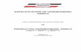 ESPECIFICACIÓN DE HARDBANDING ARNCO De... · 2009-03-21 · Version 1.0, November 1, 2007 5 PRÓLOGO Arnco Technology suministra el Manual de Procedimientos Recomendados Arnco Technology