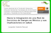 Hacia la Integración de una Red de Servicios de Sangre en México y … · 2012-08-30 · Hacia la Integración de una Red de Servicios de Sangre en México y sus implicaciones en